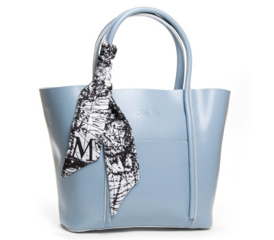 Сумка Жіноча Класична шкіра ALEX RAI 42-9712 light-blue Podium