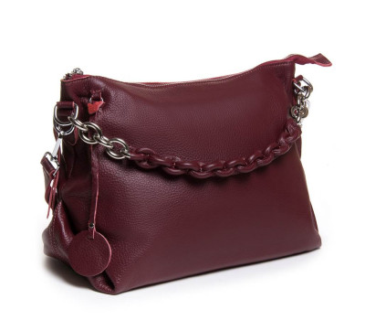 Сумка Жіноча Класична шкіра ALEX RAI 8917-9 wine-red