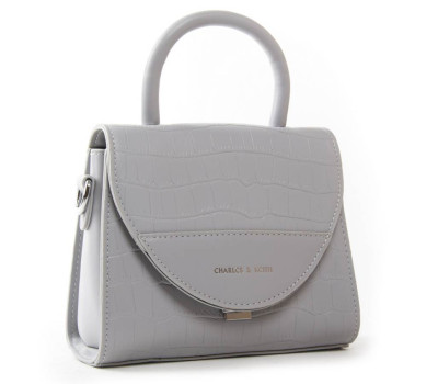 Сумка Жіноча Класична зі штучної шкіри FASHION 01-05 92012 grey-orchid Podium