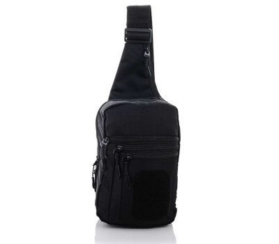 Сумка-кобура з липучкою наплічна чорна WeLassie