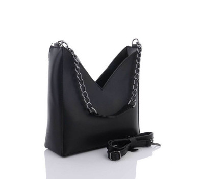 Сумка жіноча "Карлі" чорна WeLassie