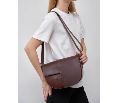 Сумка женская «Джилл» шоколадная WeLassie