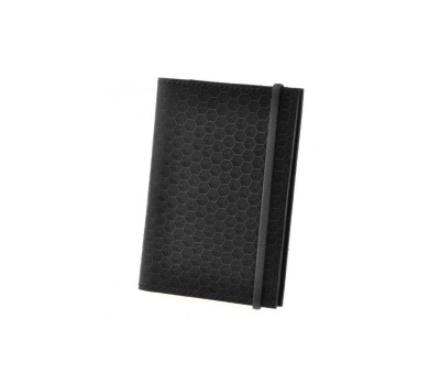 Обкладинка для паспорта 2.0 Карбон Графіт (шкіра) BlankNote