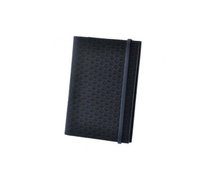 Обкладинка для паспорта 2.0 Карбон Нічне небо (шкіра) BlankNote