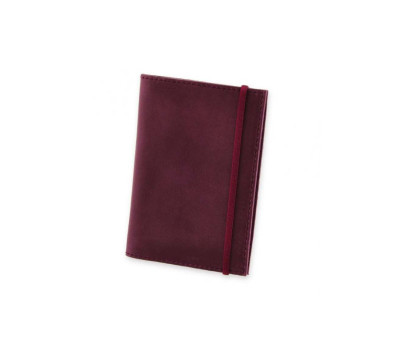 Обкладинка для паспорта 1.0 Виноград (шкіра) + блокнотик BlankNote