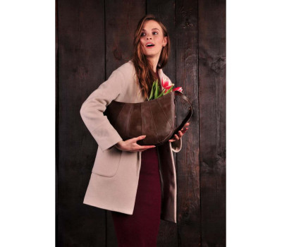 Сумка Круассан орех BlankNote