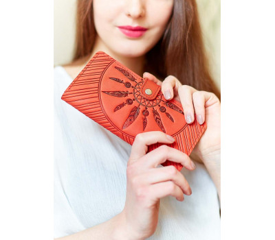 Портмоне 7.0 Інді Корал BlankNote