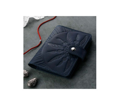 Обкладинка для паспорта 3.0 Інді Нічне небо (шкіра) BlankNote