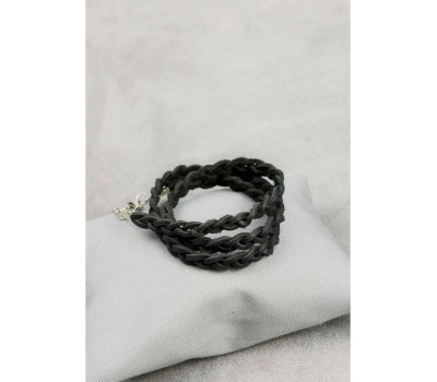 Браслет тонка кіска графіт BlankNote
