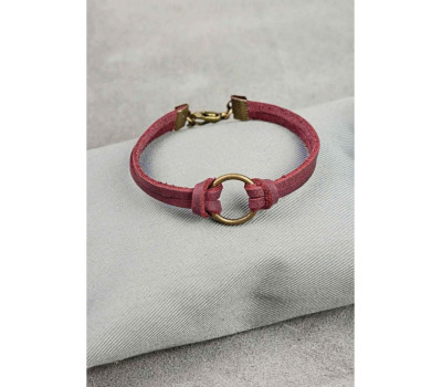 Браслет шкіряний з кільцем виноград BlankNote