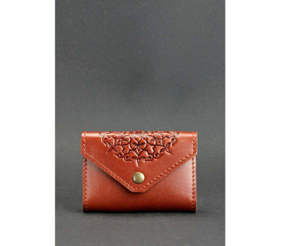 Кард-кейс 3.0 Коньяк з мандалою BlankNote