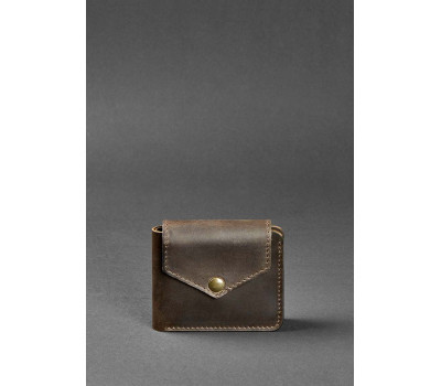 Портмоне 4.2 (4 кишені, кнопка) Горіх BlankNote