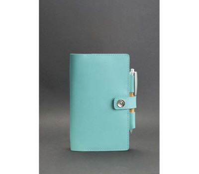 Шкіряний блокнот (Софт-бук) 4.0 Тіффані BlankNote