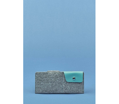 Портмоне-купюрник 8.0 фетр тиффани BlankNote