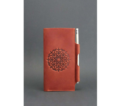 Тревел-кейс 3.0 Коньяк з мандалою BlankNote