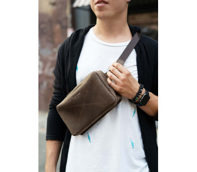 Сумка поясная DROPBAG MAXI (орех) BlankNote
