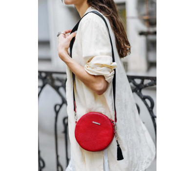 Кругла сумочка Tablet рубін BlankNote