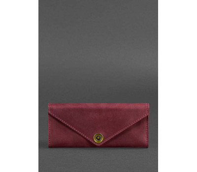 Гаманець КЕРРІ 1.0 (Шкіра Crazy Horse) Виноград BlankNote