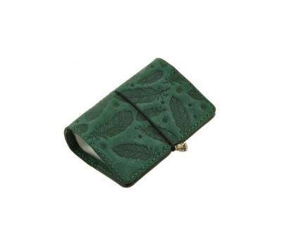 Кард-кейс 7.0 Смарагд з пір'ям BlankNote