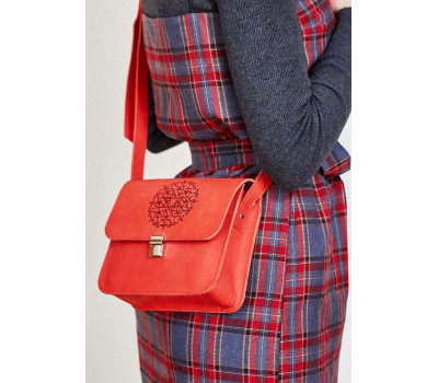 Бохо-сумка Лилу коралл BlankNote