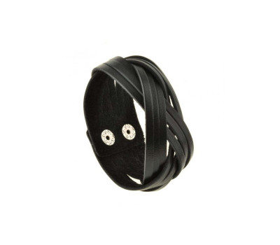 Браслет Косичка Вугілля BlankNote