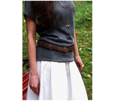 Жіночий бохо-ремінь Горіх BlankNote