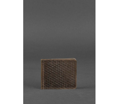 Портмоне 1.0 (затиск для грошей) Карбон Горіх BlankNote