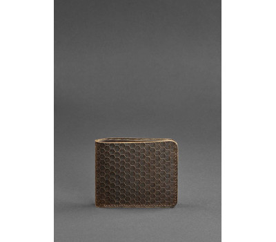 Портмоне 4.1 (4 кишені) Карбон Горіх BlankNote