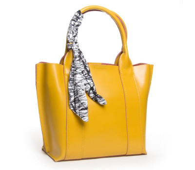 Сумка Жіноча Класична шкіра ALEX RAI 3205 yellow