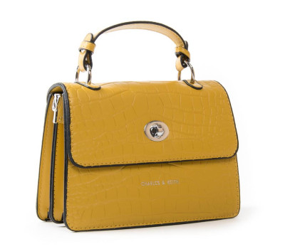 Сумка Жіноча Класична зі штучної шкіри FASHION 01-06 17057 yellow