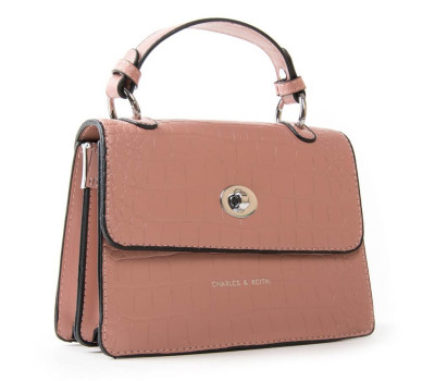 Сумка Жіноча Класична зі штучної шкіри FASHION 01-06 17057 pink