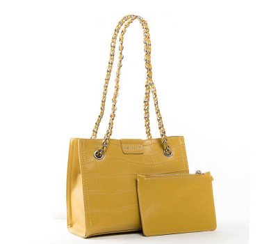 Сумка Жіноча Класична зі штучної шкіри FASHION 01-06 7153 yellow