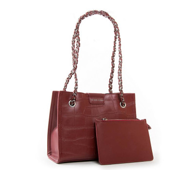 Сумка Жіноча Класична зі штучної шкіри FASHION 01-06 7153 red