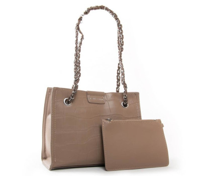 Сумка Жіноча Класична зі штучної шкіри FASHION 01-06 7153 khaki