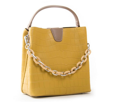 Сумка Жіноча Класична зі штучної шкіри FASHION 01-06 7120-1 yellow