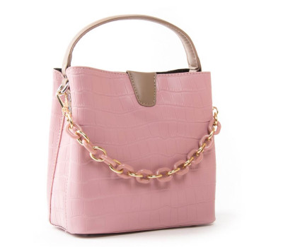 Сумка Жіноча Класична зі штучної шкіри FASHION 01-06 7120-1 pink