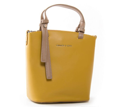 Сумка Жіноча Класична зі штучної шкіри FASHION 01-06 17059 yellow