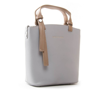 Сумка Жіноча Класична зі штучної шкіри FASHION 01-06 17059 grey-blue
