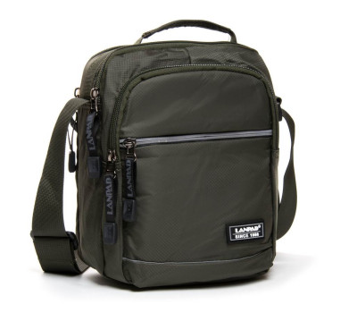 Сумка чоловіча планшет нейлон Lanpad 65323 green