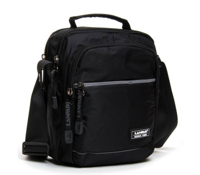 Сумка чоловіча планшет нейлон Lanpad 65323 black