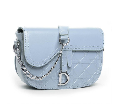 Сумка Жіноча Класична шкіра ALEX RAI 44-9386 light-blue