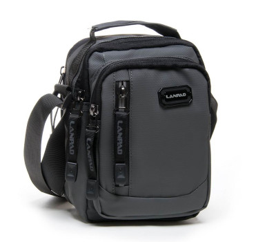 Сумка чоловіча планшет нейлон Lanpad 85002 grey