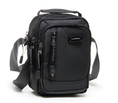 Сумка чоловіча планшет нейлон Lanpad 85002 black