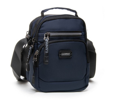 Сумка чоловіча планшет нейлон Lanpad 85001 blue