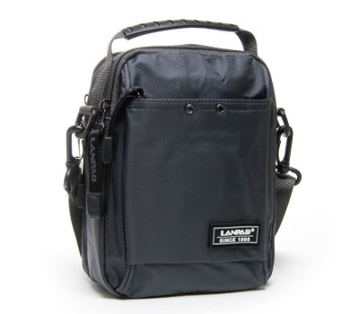 Сумка чоловіча планшет нейлон Lanpad 8382 grey