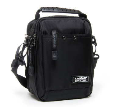 Сумка чоловіча планшет нейлон Lanpad 8382 black
