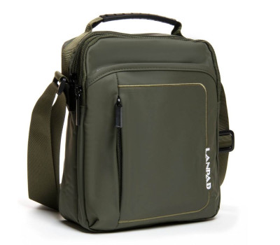 Сумка чоловіча планшет нейлон Lanpad 4213 green
