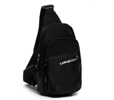 Сумка чоловіча на плече нейлон Lanpad 8351 black