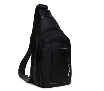 Сумка чоловіча на плече нейлон Lanpad 4218 black