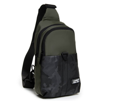 Сумка чоловіча на плече нейлон Lanpad 53255 green